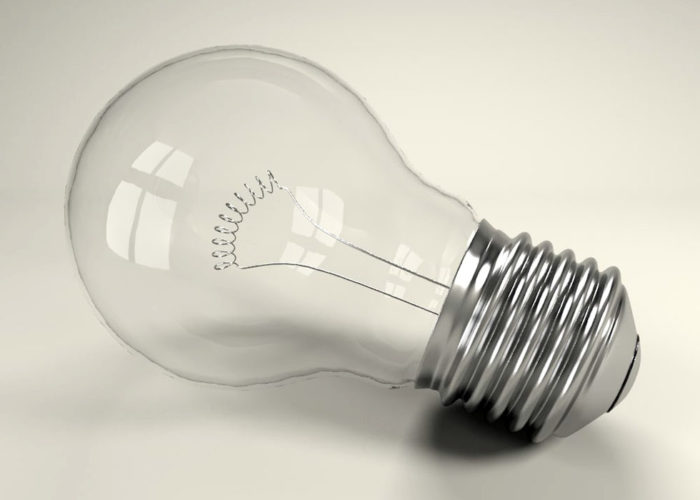  Free 3D Glass Light Bulb