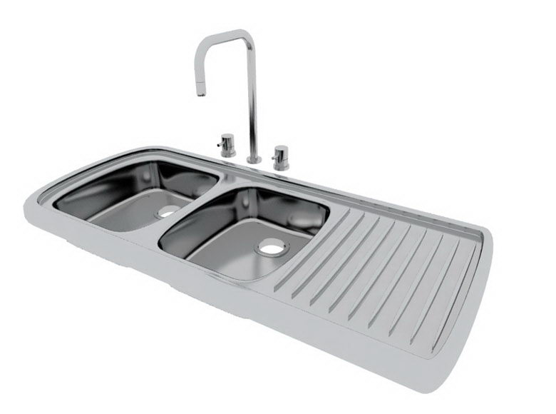 kitchen sink free 3d model obj