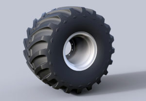 Free 3D Offroad Whell with Tyre Model