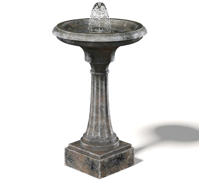 Free 3D Old Fountain Model