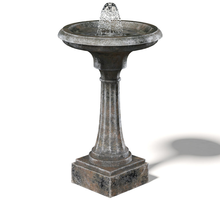 Free 3D Old Fountain Model Exterior Tools