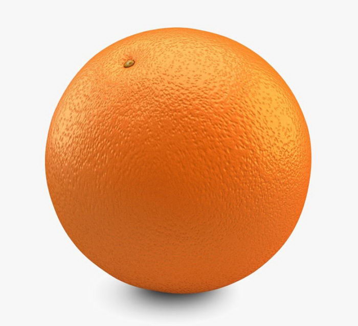 Free 3D Orange Model