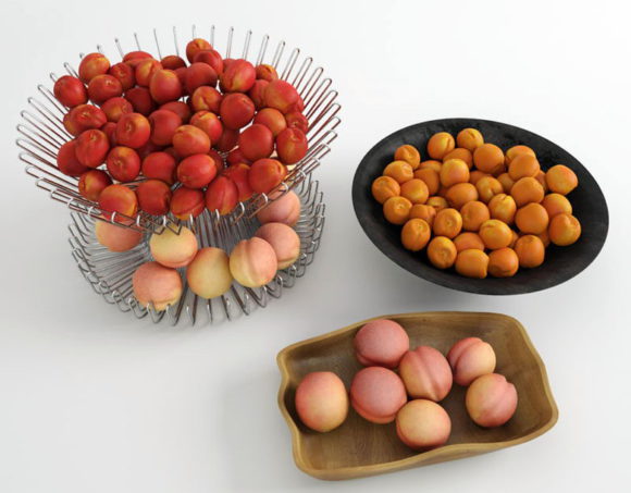 Free 3D Peaches and Nectarines