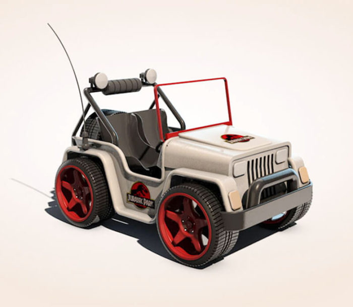Free 3D RC Jeep Toy Model