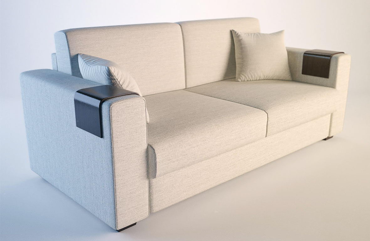 Free 3D Realistic Modern Sofa