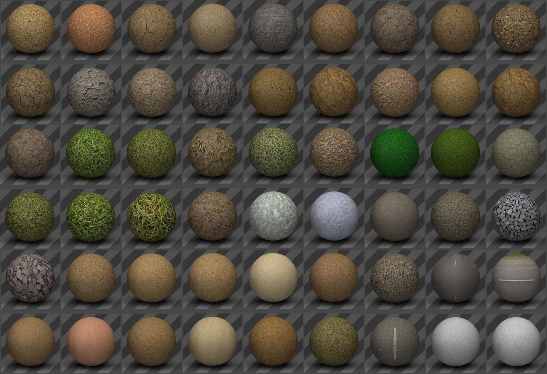 Free Ground Textures Pack For 3D