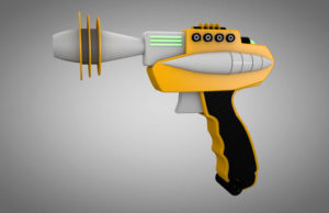 Free Ray Gun 3D Toy Model