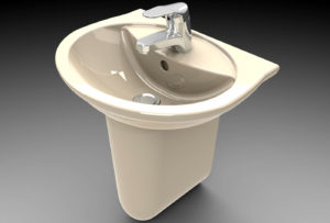 Free Washbasin 3D Model