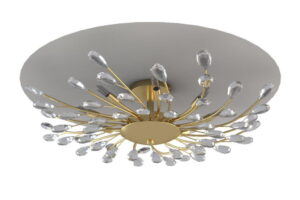 Gold Chandelier 3D Model