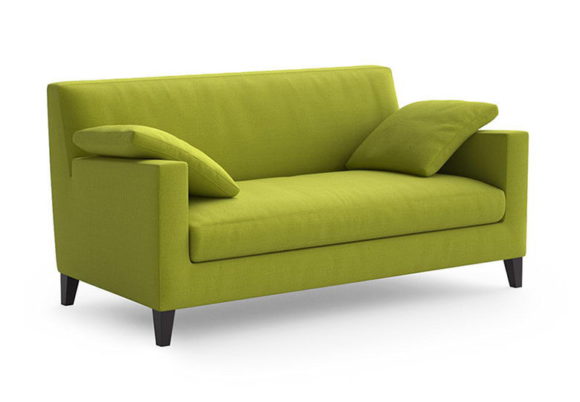Green Sofa and Arm Chair 3D model