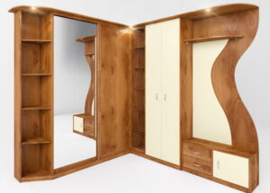 Hallway with Wardrobe 3D Model