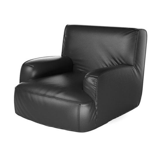 Highly Detailed 3D Armchair Model