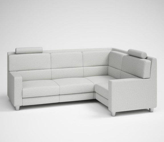 Highly Detailed Corner Sofa 3D Model