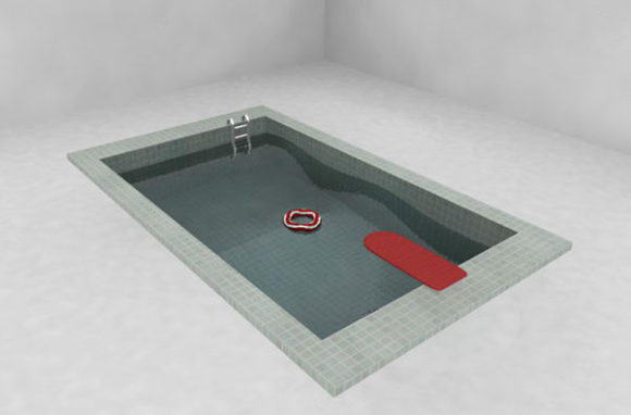  Indoor Small Pool 3D Model