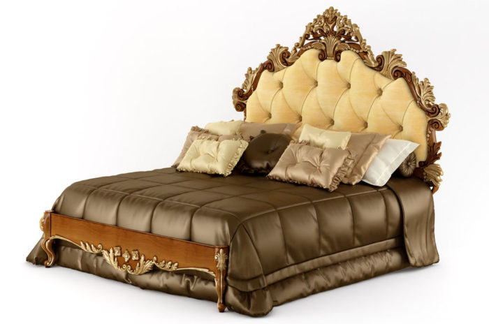  King Size Bed 3D Model