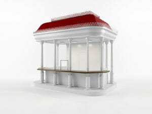 Kiosk Design 3D Model