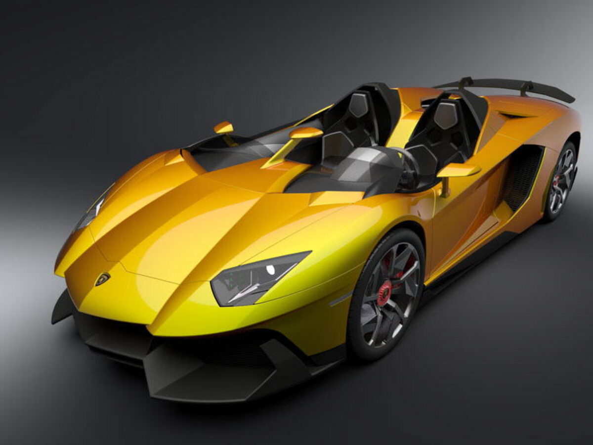 Lamborghini Aventador Spider 3D Model