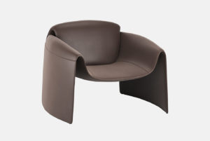 Leather Design Armchair 3D Model
