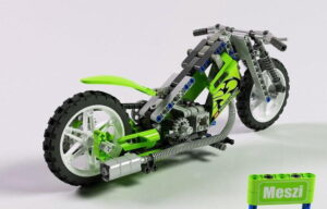 Lego Motorcycle 3D Model