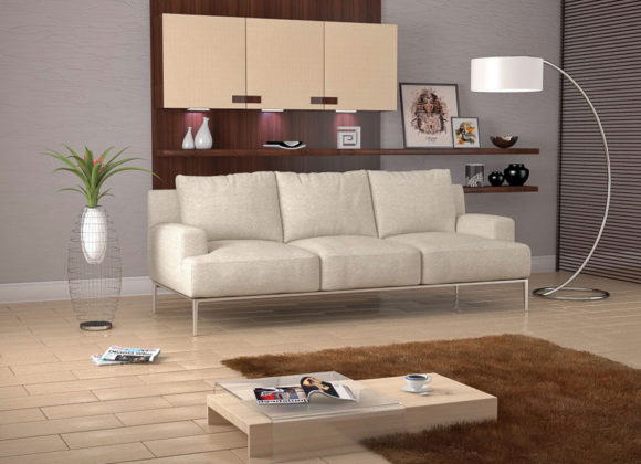 Living Room 3D Interior Scene