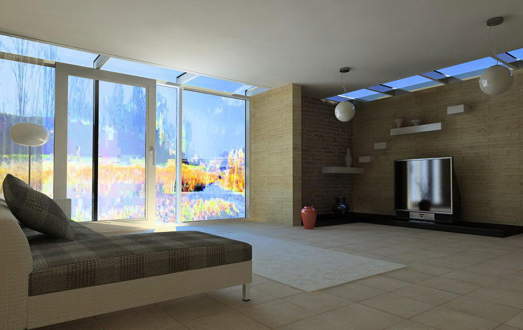 Living Room Interior Design 3D Model