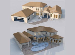 Luxury House 3D Model