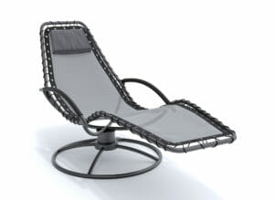 Luxury Shezlong Chair 3D Model