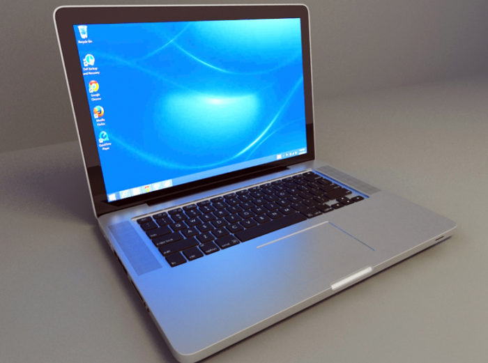 Macbook Pro 15 Free 3D Model