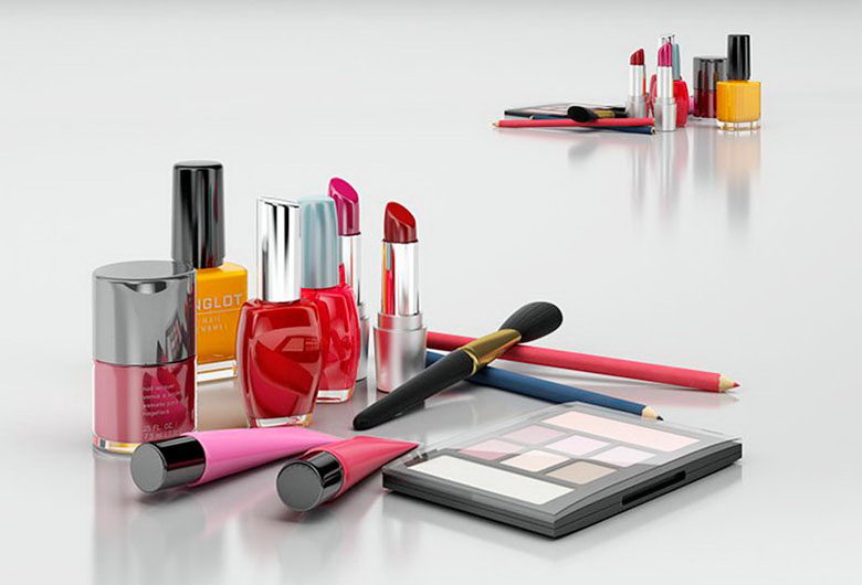 Makeup Cosmetics 3D Model