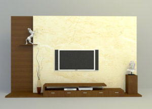 Marble 3D Tv and Wall Panel