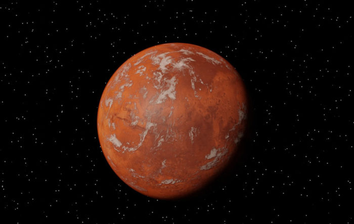 Mars Planet 3D Model Other Objects