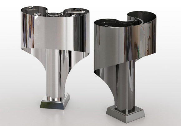 Metal Design Table Lamp 3D Model