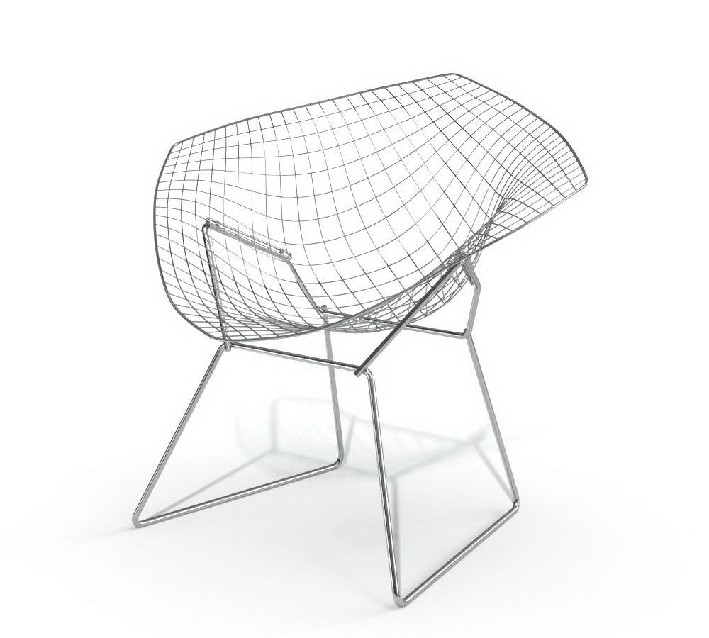 Metal Frame 3D Office Chair