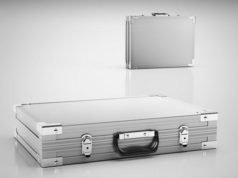 Metal Suitcase 3D Model