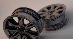 Mini Cooper Rims 3D Model