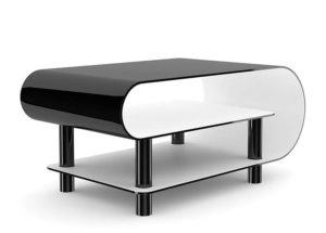 Modern Black Coffee Table 3D Model