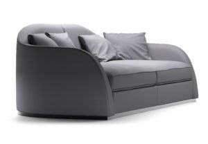 Modern Double Sofa 3D Model