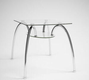 Modern Glass Coffee Table 3D Model