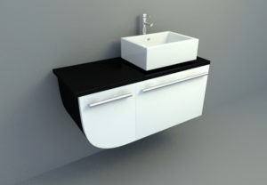 Modern Style Simple bath 3D Model