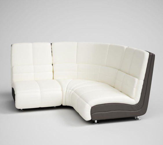 Office Corner Sofa 3D Model
