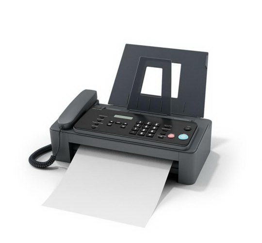 Office Fax 3D Model
