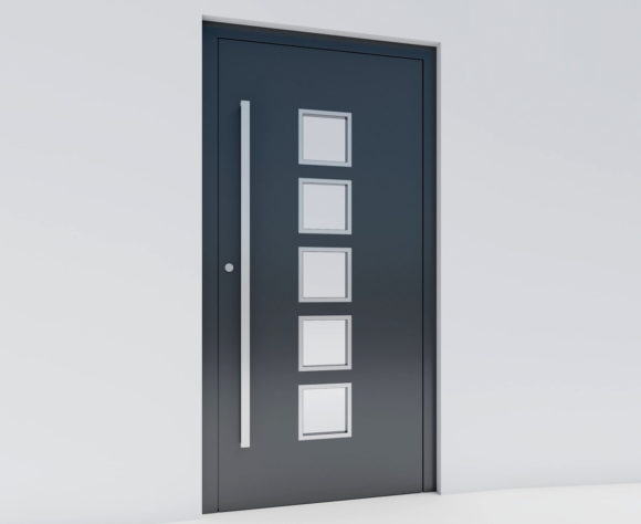 Panel Door Free 3D Model