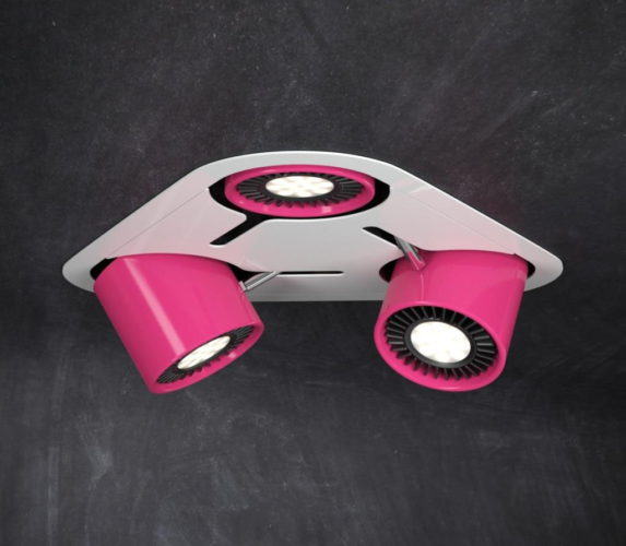 Pink Ceiling Lamp 3D Model