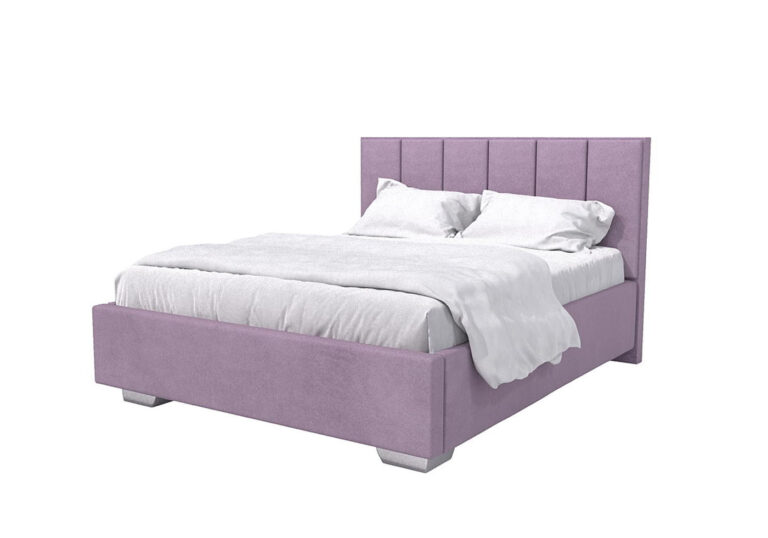 Pink Double Bed Free 3D Model Bed