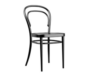 Plain Black Chair Free 3D Model