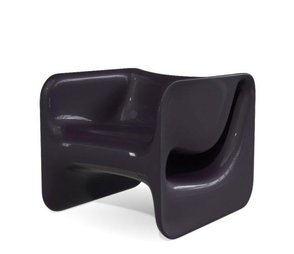 Plastic Office Chair 3D Model