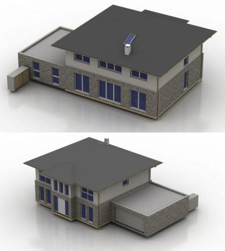 Private House 3D Model