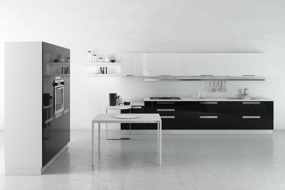 Professional Modern Kitchen Design 3D Model