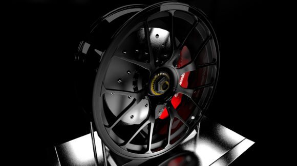 Racing Rims 3d model