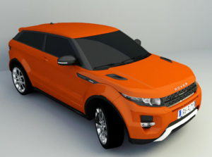 Range Rover Evoque 3D Model